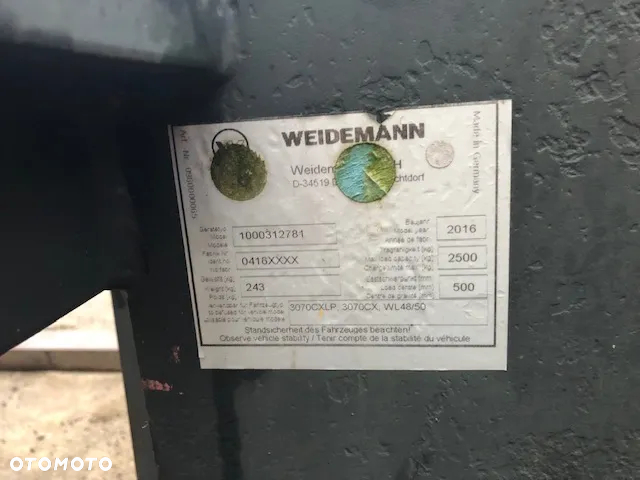 WEIDEMANN - Widły do ładowarki - 2