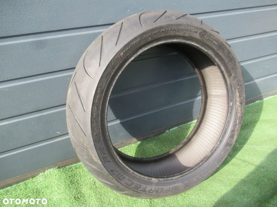 OPONA 190/55 ZR17 M/C METZELER SPORTEC M7 2018 UŻYWANA - 2