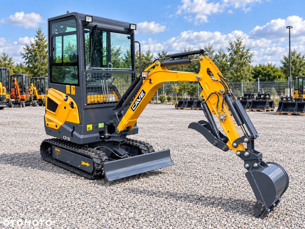 Kubota / LAIDONG CAVE CE16 NOWA Koparka 1.6T 2026r LEASING/RATY - Szybka Decyzja! Kabina, Ogrzewanie, Skrętne ramie, ZESTAW - 2