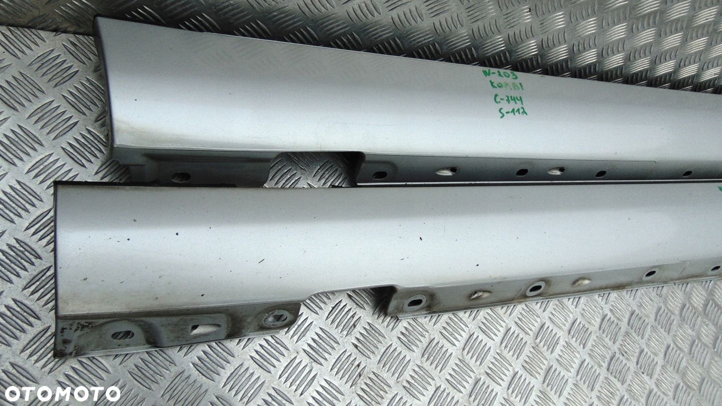 LISTWA PROGOWA PRAWA LEWA Mercedes A203 W203 C-Klassa KOMBI LAKIER C744 - 5
