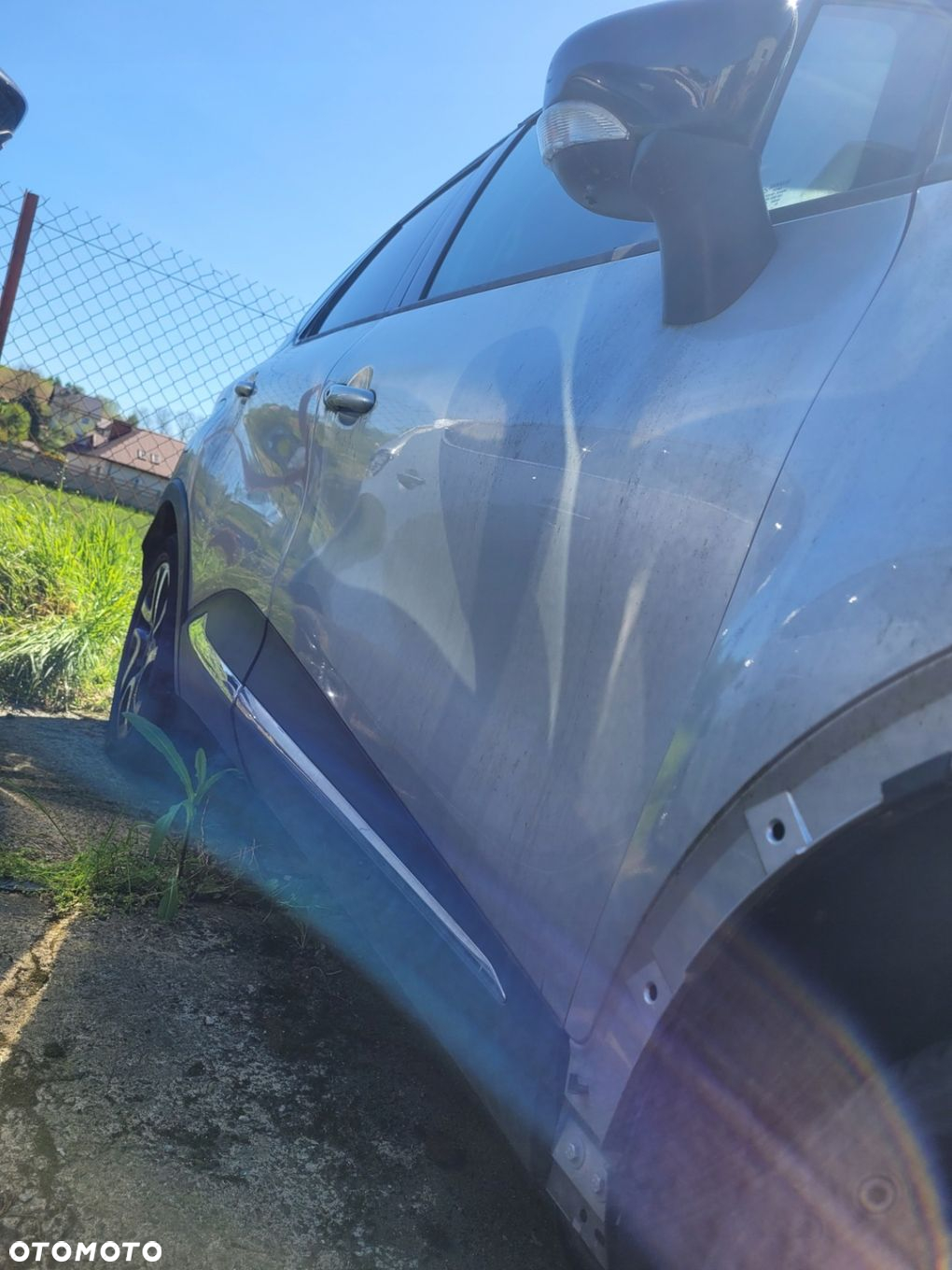 RENAULT CAPTUR I 2013- 13- PRÓG PRAWY SŁUPEK ŚRODKOWY POSZYCIE SAN913 - 3