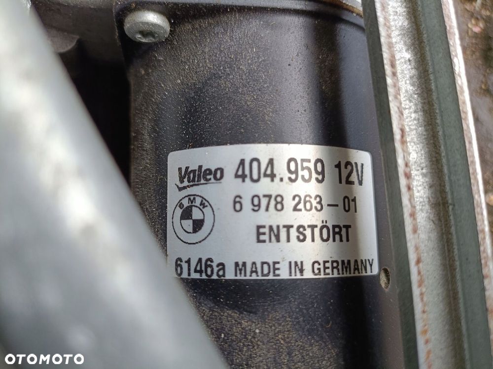 BMW seria 3 E90 05-12 MECHANIZM SILNICZEK WYCIERACZKI VALEO 6978263-01 * - 4