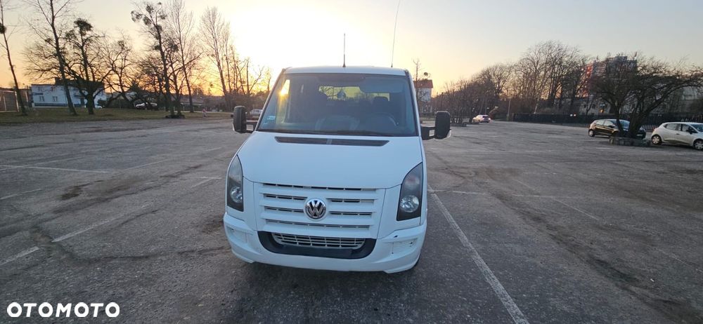 Volkswagen Crafter Dubel Blizniak Hak 3.5t Aluminiowy najazd - 3