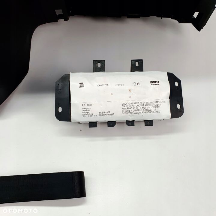 CITROEN C3 DESKA ROZDZIELCZA KONSOLA KOKPIT PULPIT PODUSZKI AIRBAG AIR BAG PASY KIT SET - 7