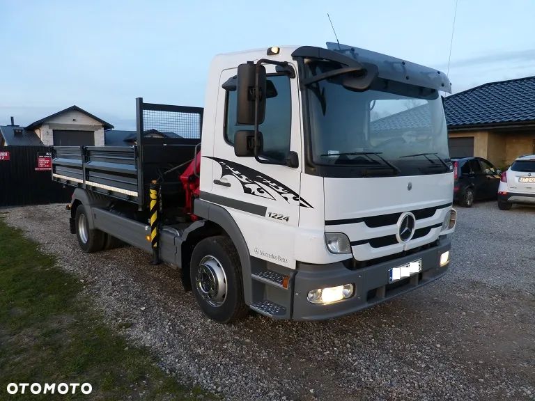 Mercedes-Benz ATEGO 1224 HDS PALFINGER PK450L/ DŹWIG / ŻURAW / NOWA 3-STRONNA WYWROTKA / KIPER / EURO 5 / DMC 11.990 KG / ŁADOWNOŚĆ 6.800 KG / DŁ. 4.50 M / 10 EUROPALET/ STAN IDEALNY / OKAZJA - 6