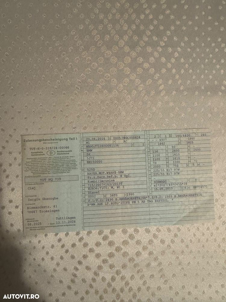 BMW Seria 5 525d Modern Line - 9