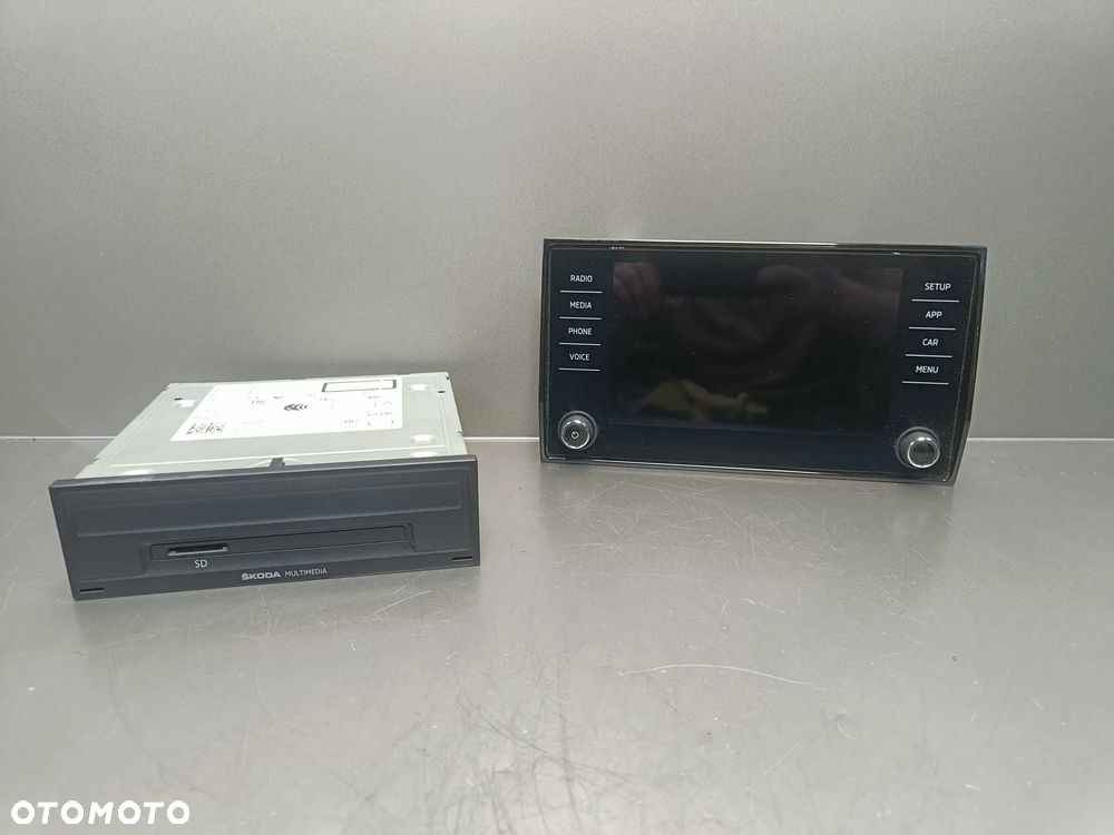 Radio Ekran Skoda Kodiaq Czytnik Multimediów Wyświetlacz 5Q0035842C 565919605C - 1