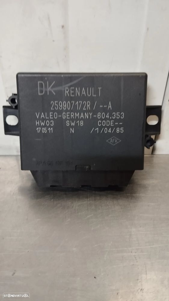CENTRALINA / MODULO DOS SENSORES DE ESTACIONAMENTO RENAULT SCENIC III 2009-2016 REF. 259907172R - 1