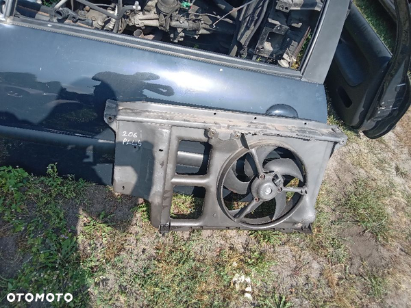 Peugeot 206 + PLUS obudowa chłodnic pas wentylator