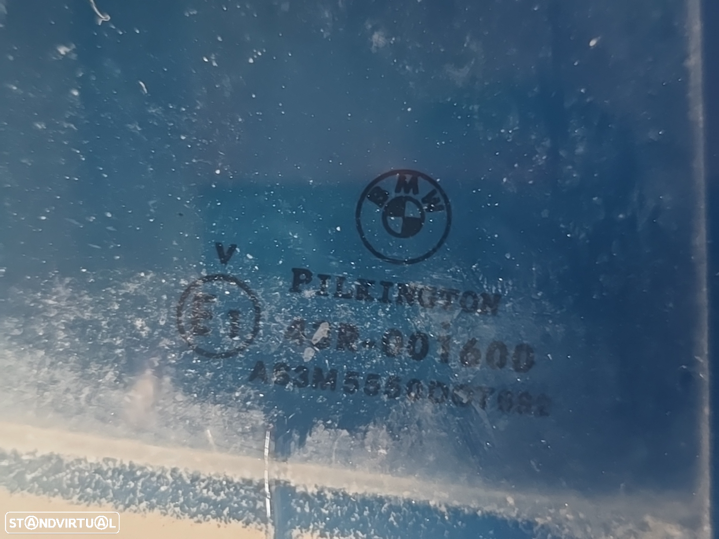 Vidro da porta traseira direita escuro originais vidro laterais para bmw série 7 e65 2001- (2x no estoque) - 4
