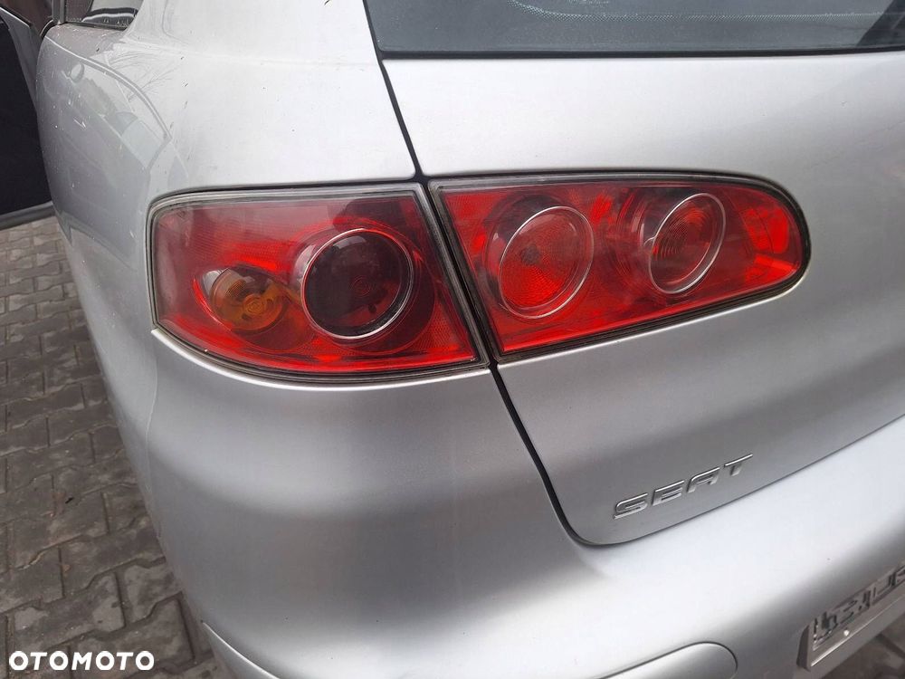 KOMPLETNY TYŁ KLAPA ZDERZAK LAMPA TYŁ SEAT IBIZA III HB 5D LS9N - 9