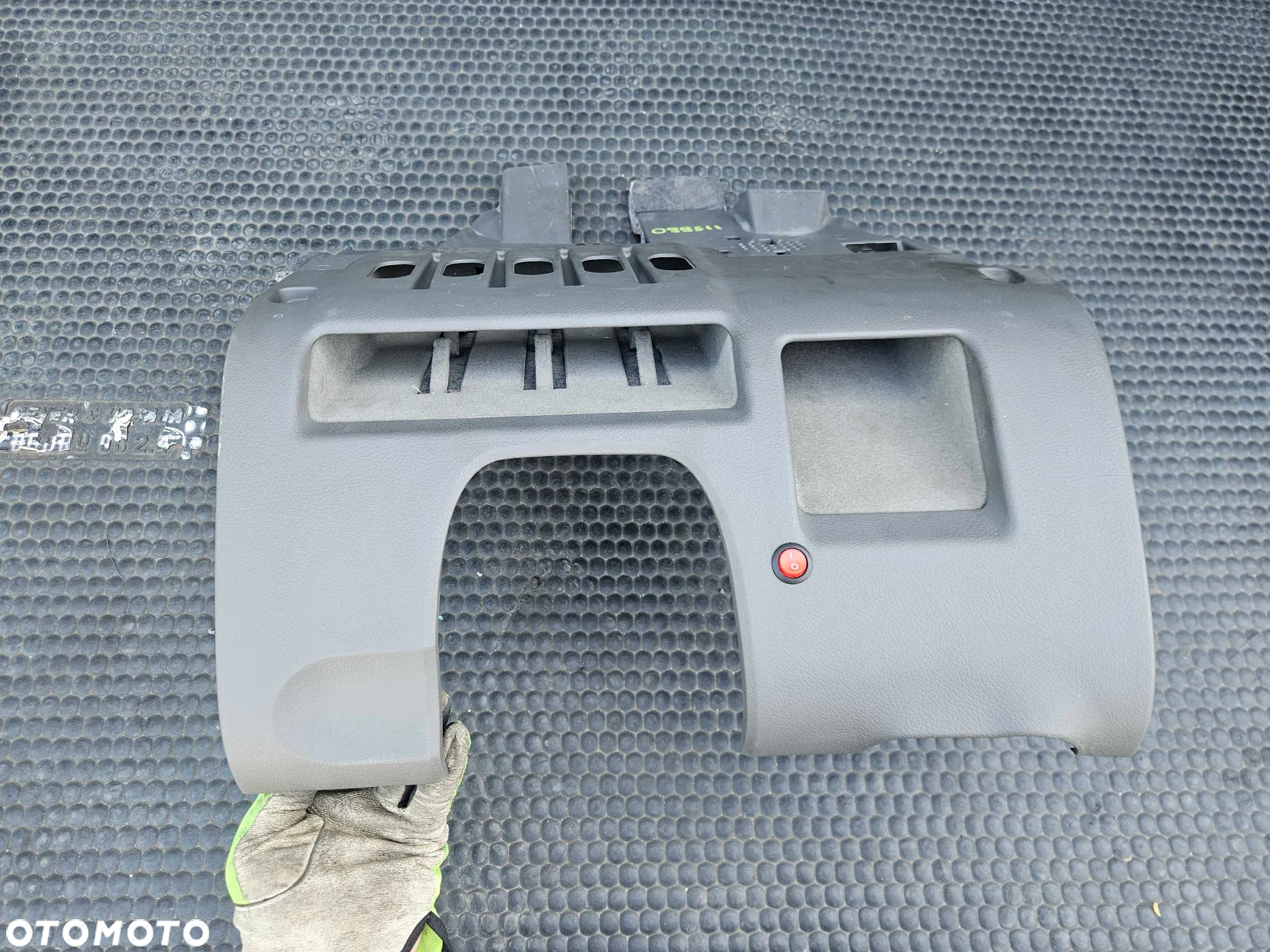 Schowek 8E1863075C Kierowcy Szary Swing Oslona pod Kierownice Europa Audi A4 B6 B7 - 10