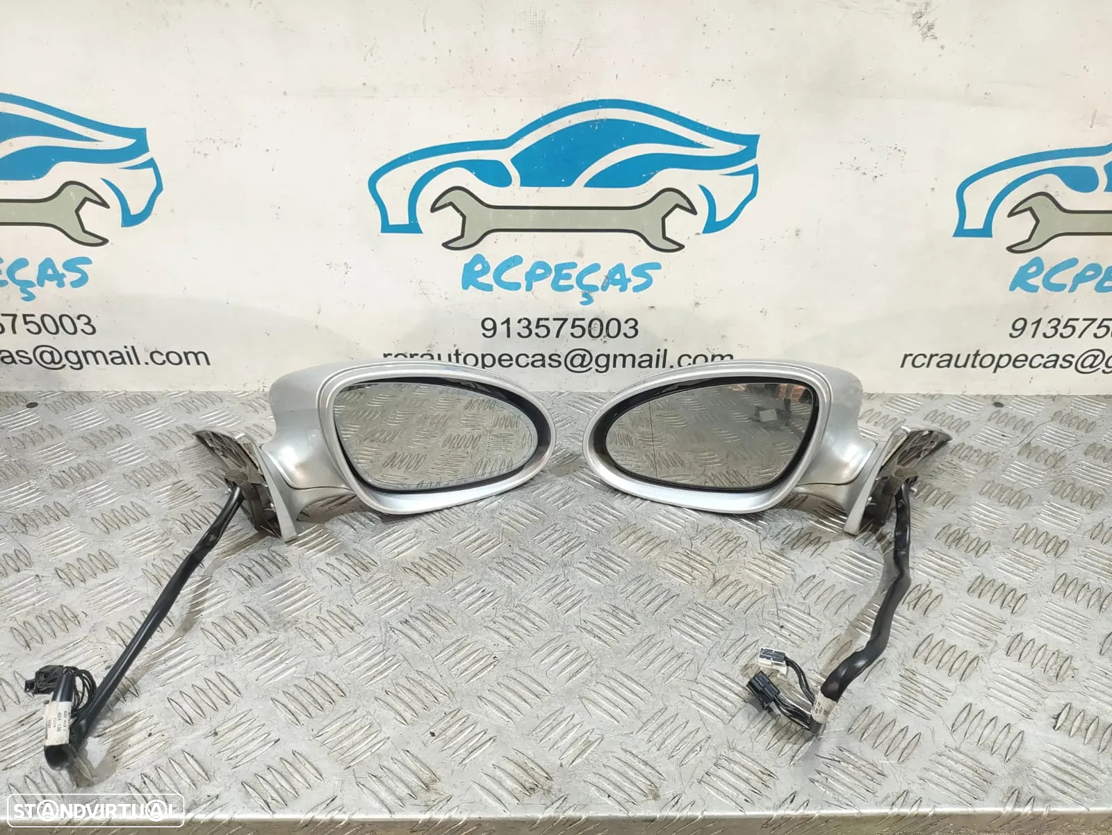 Retrovisores Espelhos Originais Mercedes Benz CLS W219 C219 - elétricos, aquecidos, anti encandeamento - 2