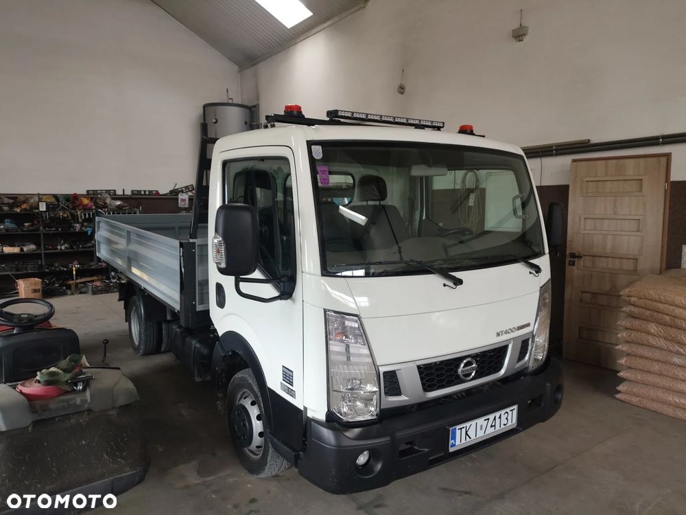 Nissan CABSTAR NT400 , EURO 6 , WYWROTKA 3-STRONNA  , 128 000 km ,  NOWY KIPER , - 1