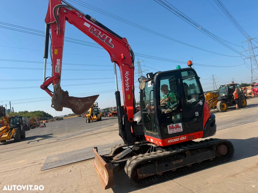 Kubota KX 080 -4 A2  Excavator pe senile - 2