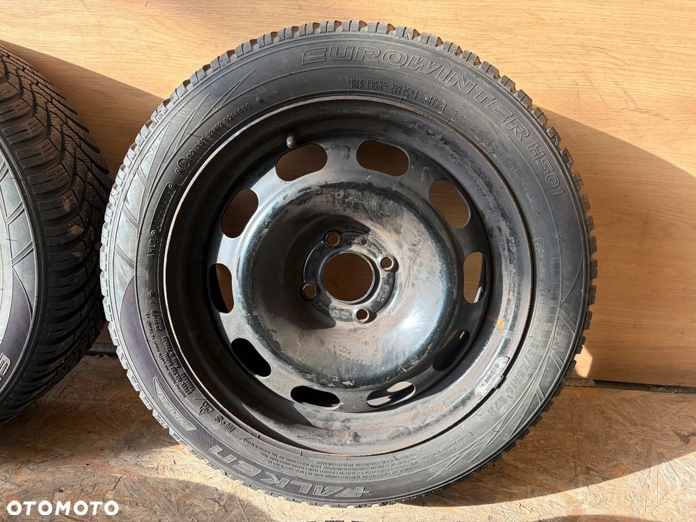 Felgi koła stalowe opony zimowe Peugeot Citroen Opel 195/55R16 4x108 6,5Jx16 ET32 - 5