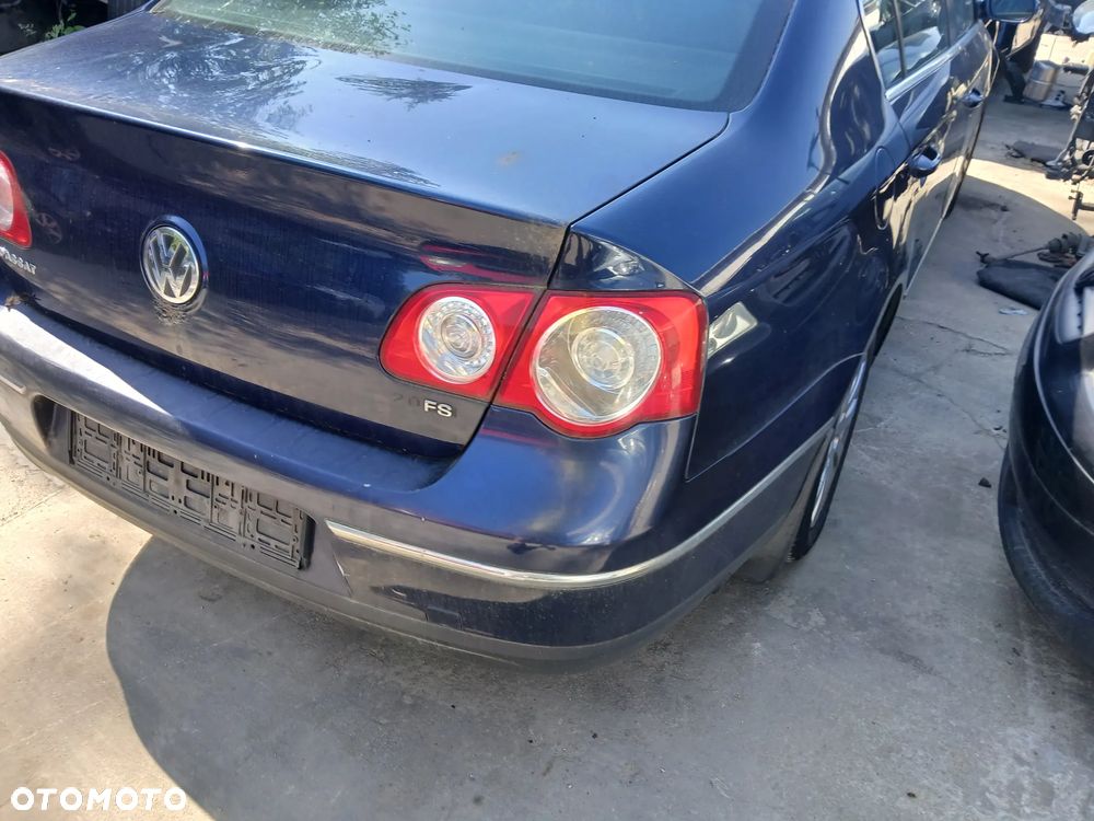 volkswagen passat B6 sedan LD5Q maska pokrywa silnika klapa bagażnika zderzak lampa reflektor pas - 6