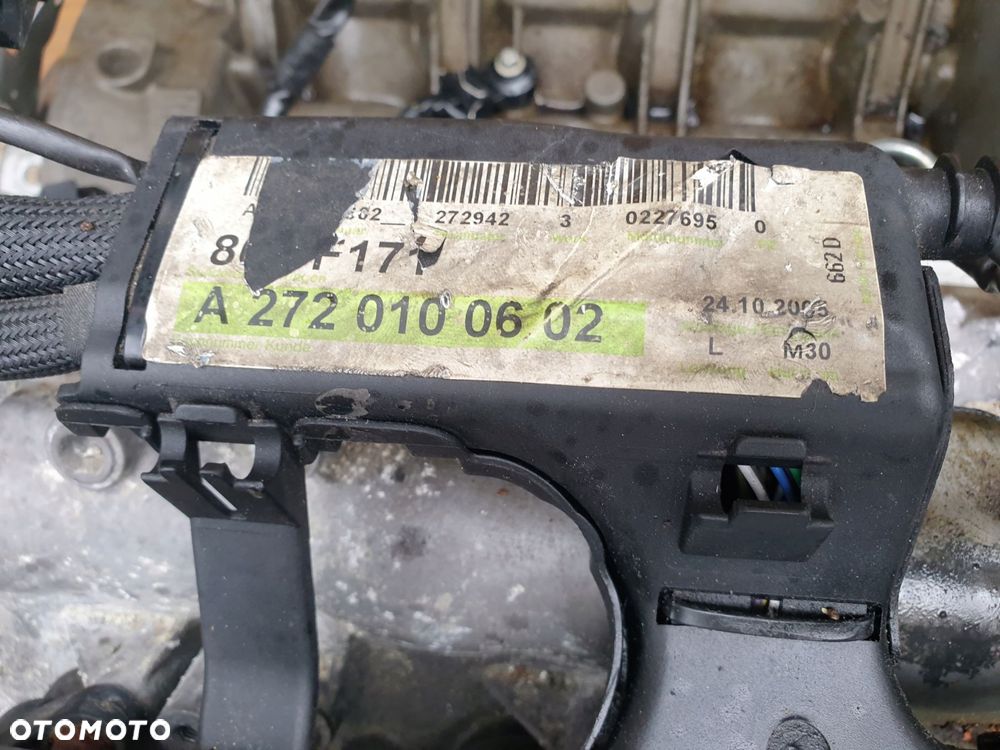 mercedes slk r171 3.0 v6 silnik sŁupek 272942 oryginaŁ maŁy przebieg 100tyŚ - 6