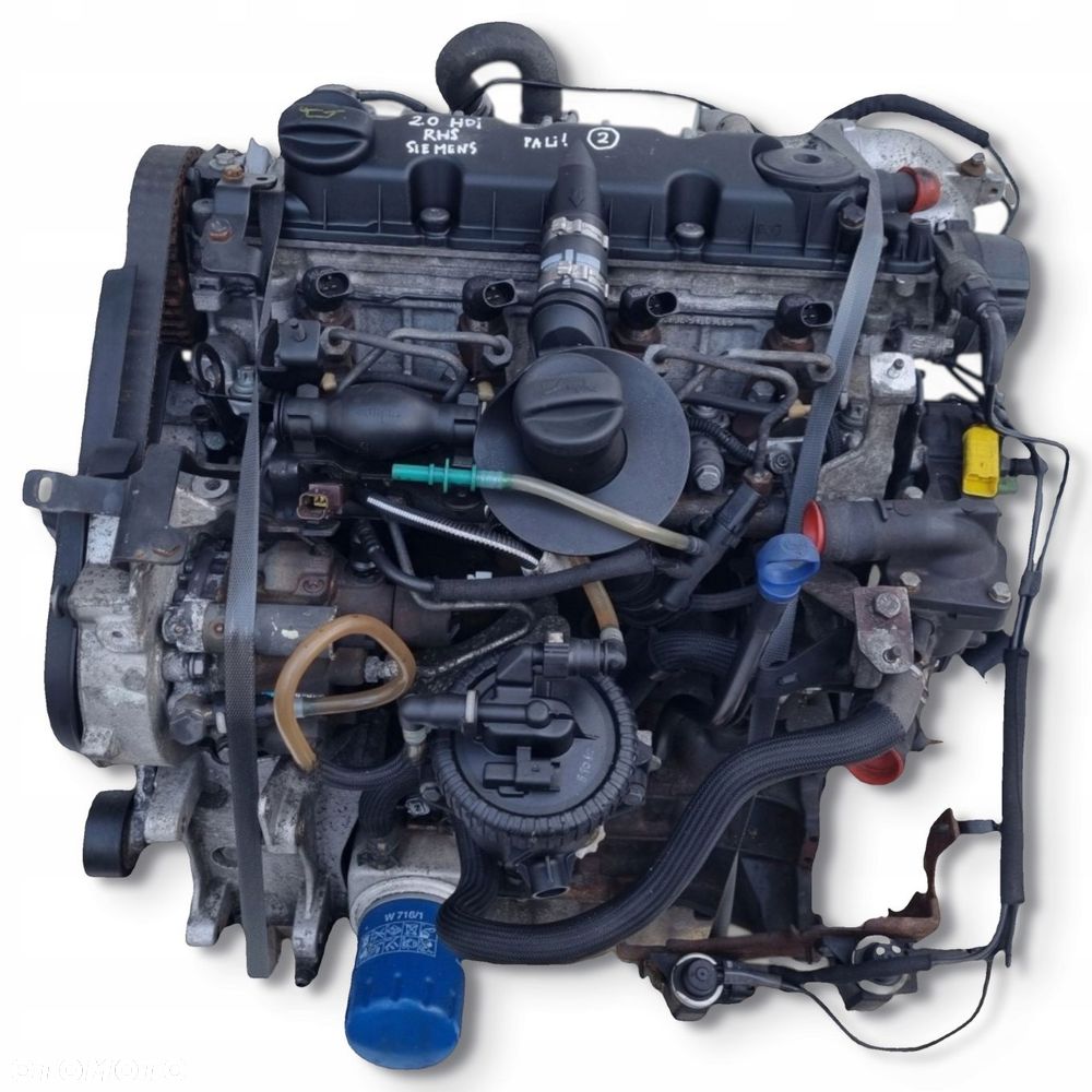 SILNIK Citroen C5 2.0 HDI 8V 107KM 162tyś pali RHS - 11