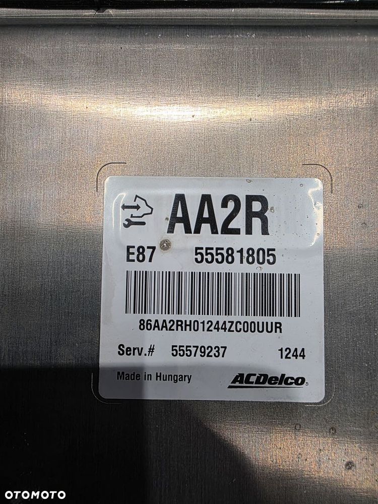 OPEL MERIVA B 1.7 CDTI A17DTS KOMPUTER STEROWNIK ECU 55581805 - 2