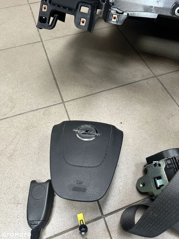 ASTRA IV J DESKA ROZDZIELCZA KONSOLI PODUSZKA AIRBAG PASY NAPINACZE EUROPA - 6