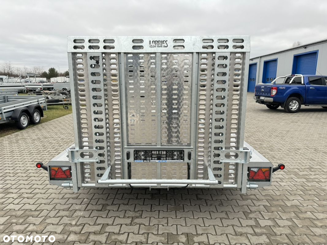 Lorries TPM35-4017 402x175 cm DMC 3500kg przyczepa 3 osiowa pod koparkę budowlanka - 4
