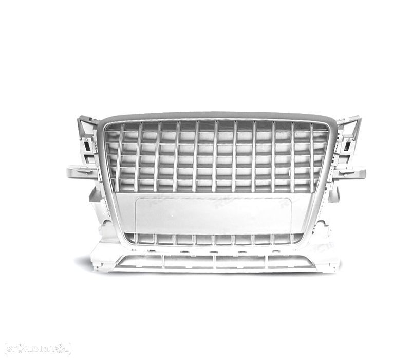 GRELHA FRONTAL AUDI Q5 08- LOOK S LINE CINZA CLARO - 1