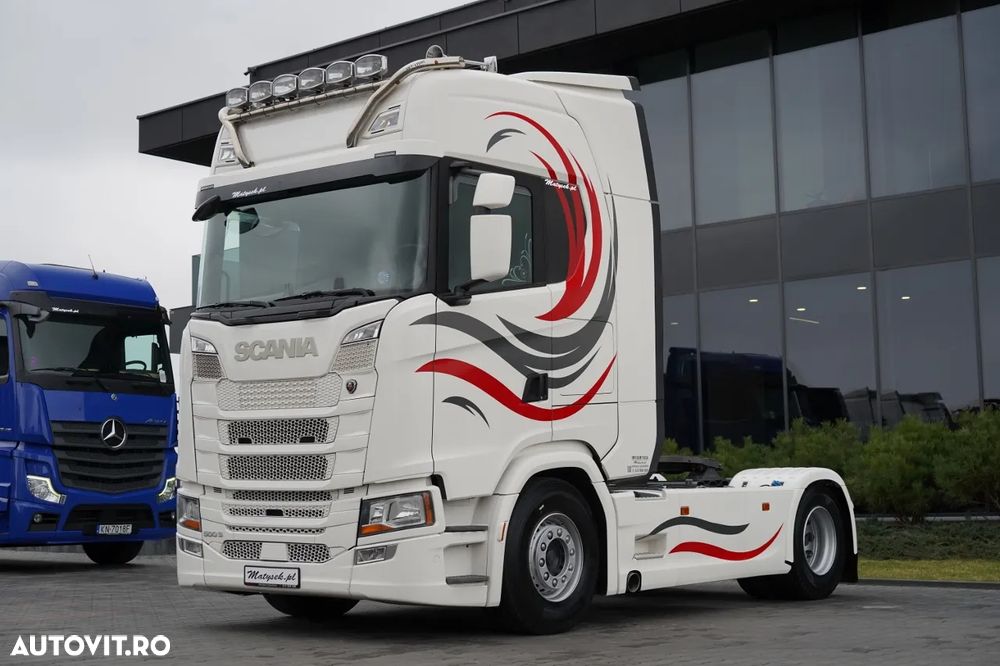 Scania S 500 / RETARDER / I-PARK COOL /  OPONY  100% / EURO 6 - 6