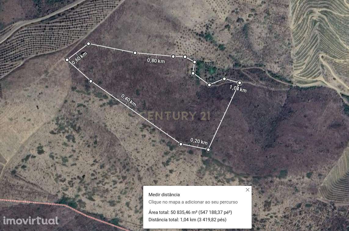 Terreno Rústico em Vila Nova de Foz Côa - Grande imagem: 3/4