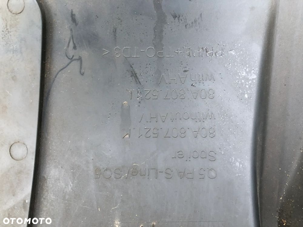 AUDI Q5 II LIFT S LINE 80A ZDERZAK TYŁ slizg 80A807521K 80A807527A 80A807301 - 9