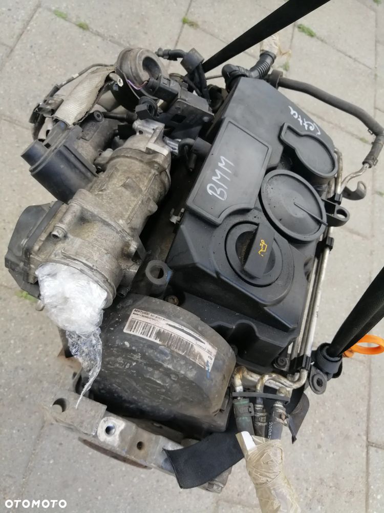 Audi Seat Skoda Volkswagen 2.0 TDi 140KM silnik kompletny kod BMM - 2