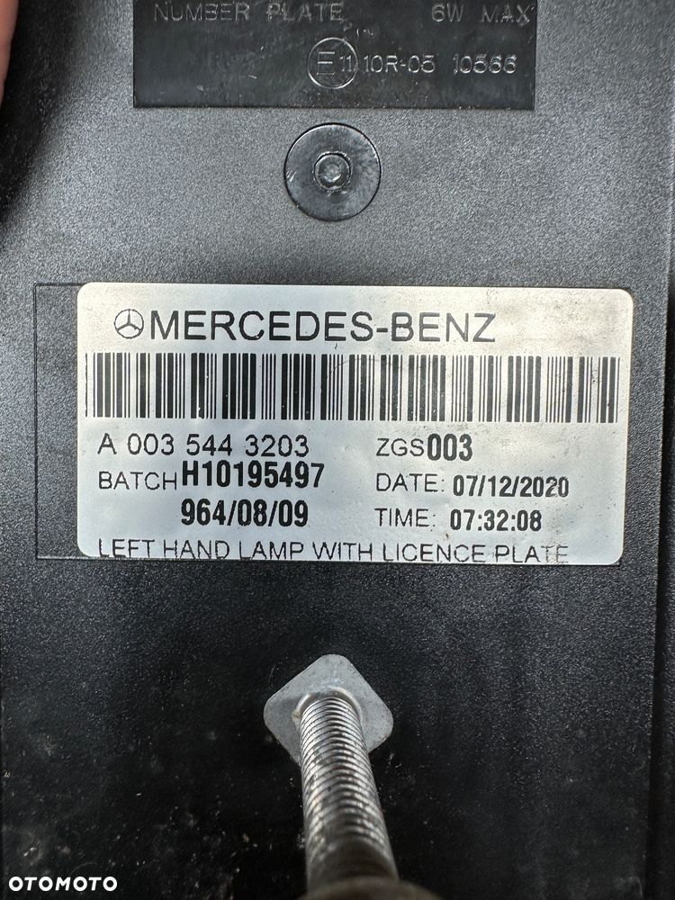 MERCEDES ACTROS MP5 LAMPA TYŁ LEWA PRAWA LED A0035443203 A0035443303 - 8
