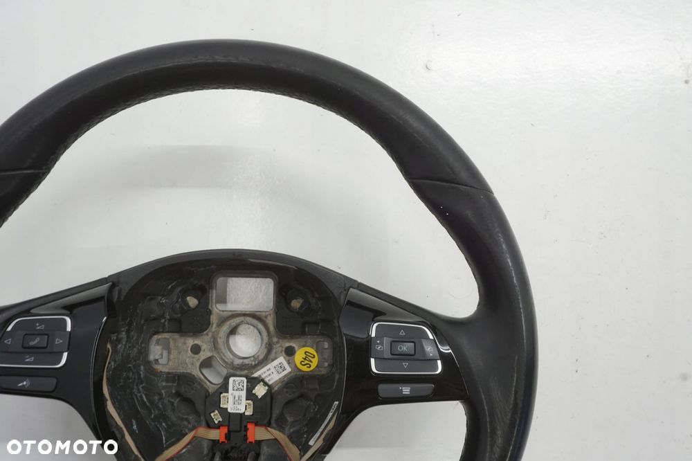 VW TOUAREG 7P 11R KIEROWNICA SKÓRA MULTIFUNKCJA 7P6419091 NGB - 3