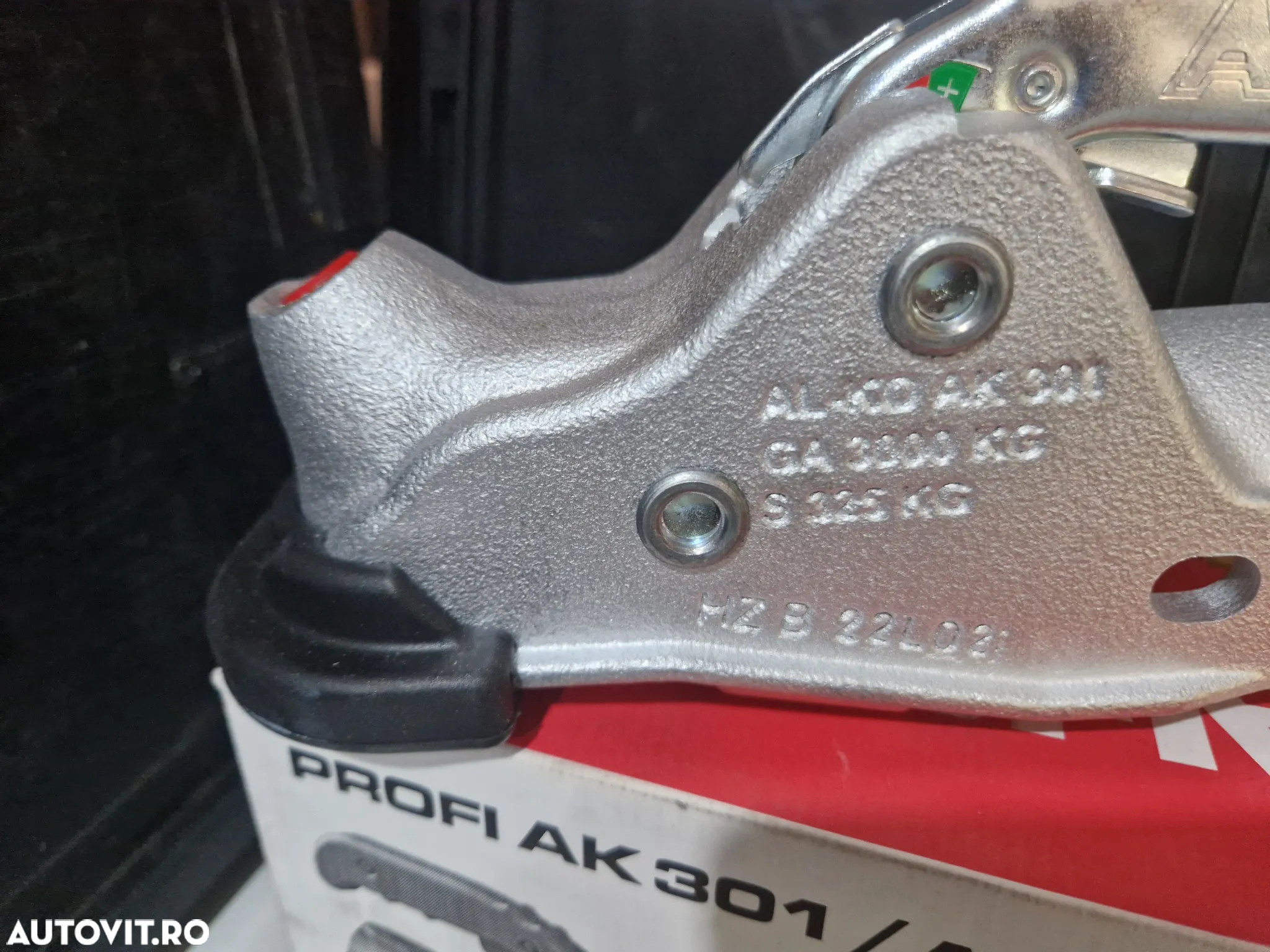 Cupla Al-Ko AK301, 3000 kg, MODELUL NOU, Cu protectie antizgariere - 3