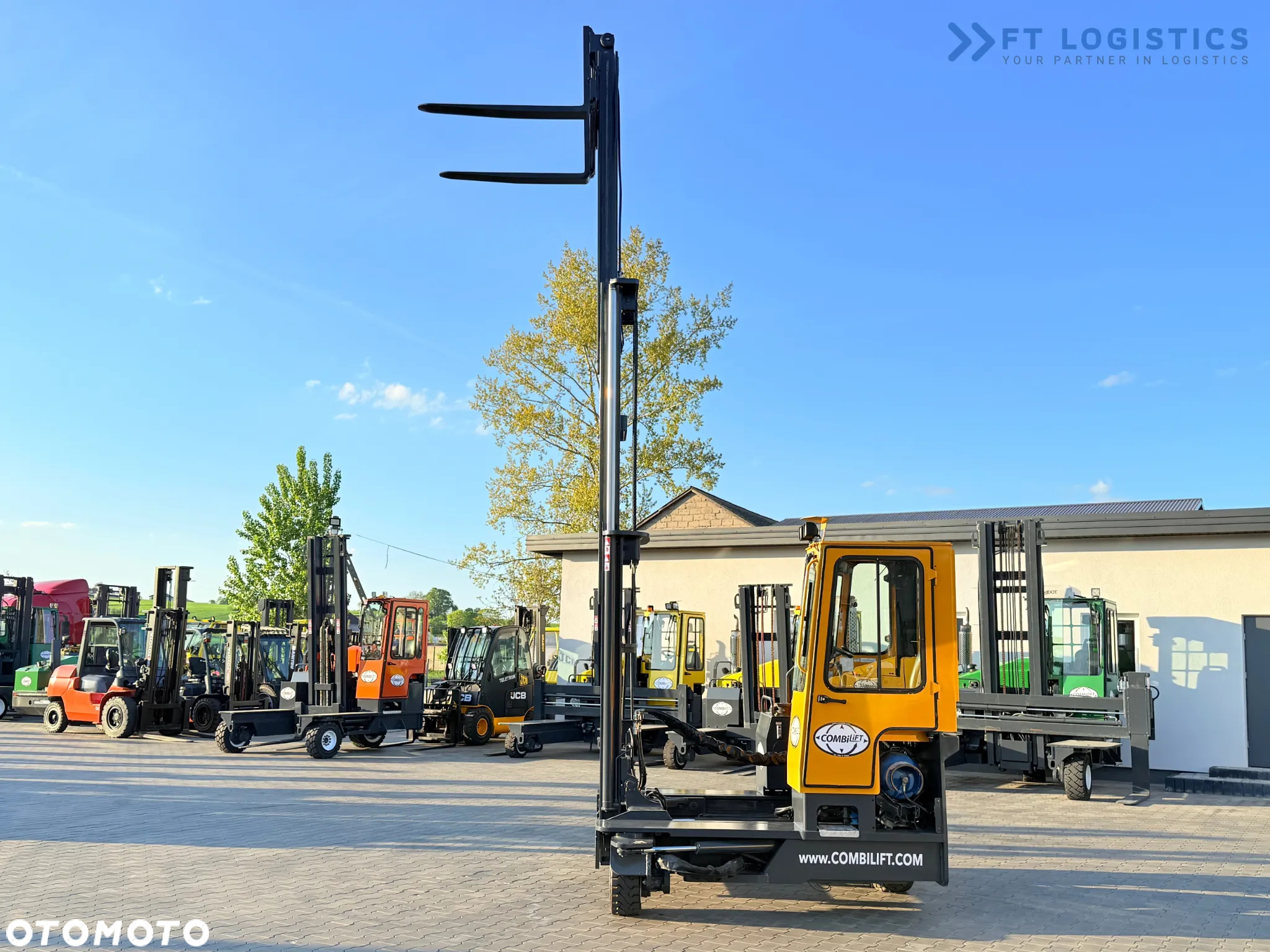 Combilift C4000 / GAS / TRIPLEX - 5600MM / WOLNY SKOK / PRZESUW WIDEŁ / JAK NOWY - 31