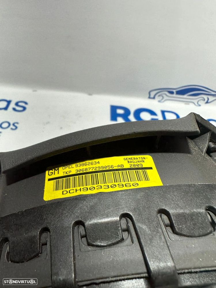 .Airbag Volante Condutor GM Opel Astra H 93862634 2004 - 2009 - 8