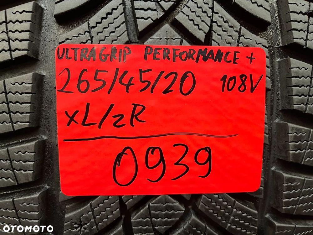 265 45 20 Goodyear Ultra Grip Performance + 108 V XL 1szt. - 3