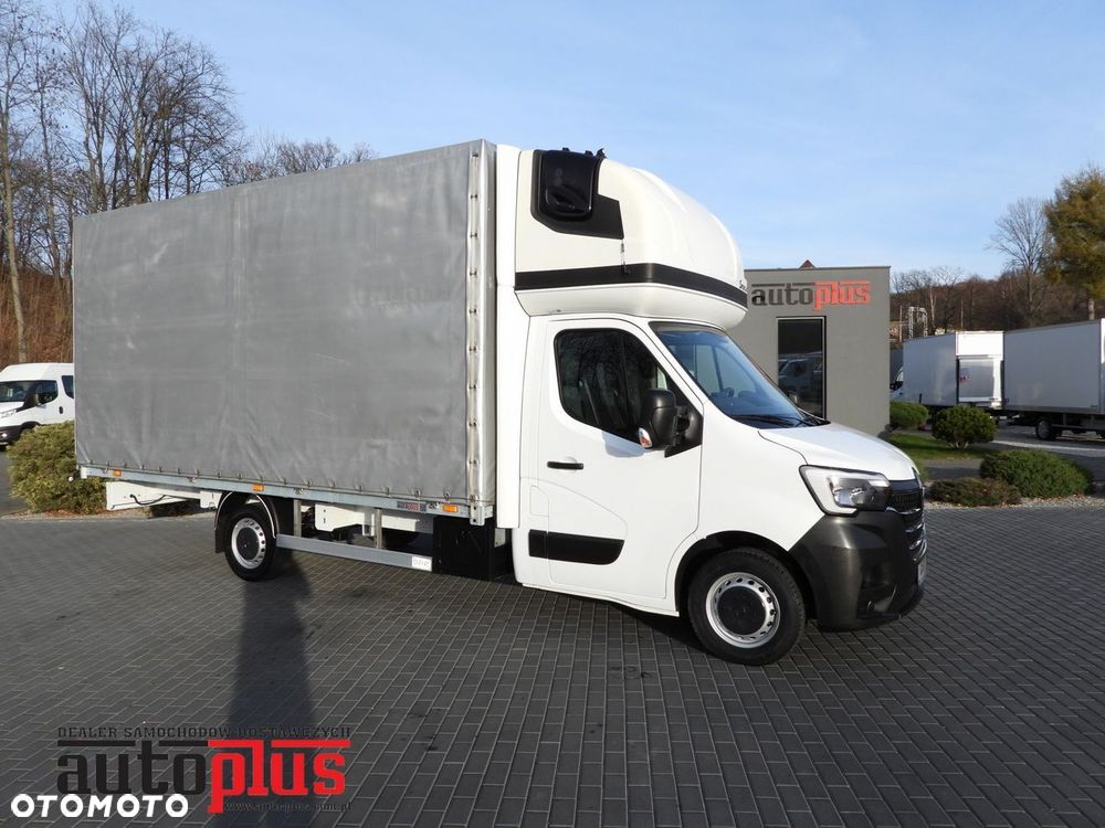 Renault Master Plandeka 10 Palet Webasto Tempomat Ledy Pneumatyka Klimatyzacja 165Km