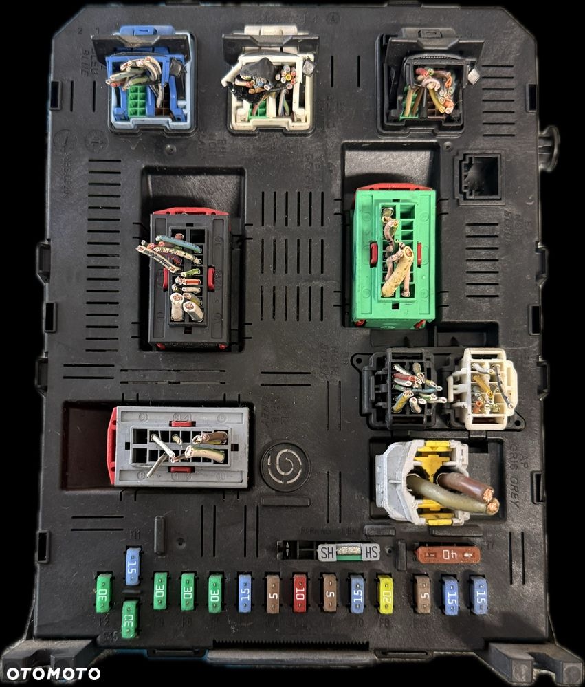 CITROEN XSARA SKRZYNKA BEZPIECZNIKÓW BSI BSM 9656530580 - 1