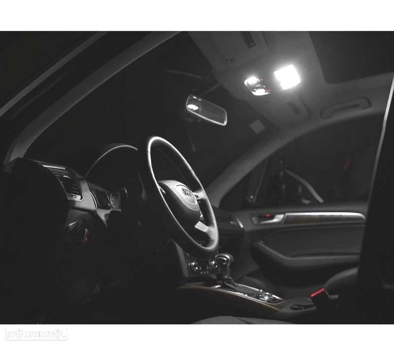 KIT COMPLETO DE 23 LÂMPADAS LED INTERIOR PARA AUDI Q5 2009-2016 - 2