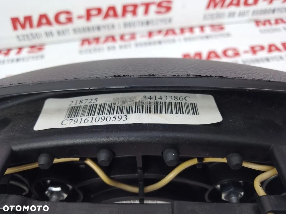 Airbag Kierowcy Poduszka Powietrzna Kierownicy Opel Vivaro B Vauxhall 93868803 - 4