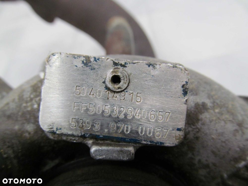 DUCATO JUMPER 2.3JTD TURBINA TURBO 504014915 DO REGENERACJI - 4