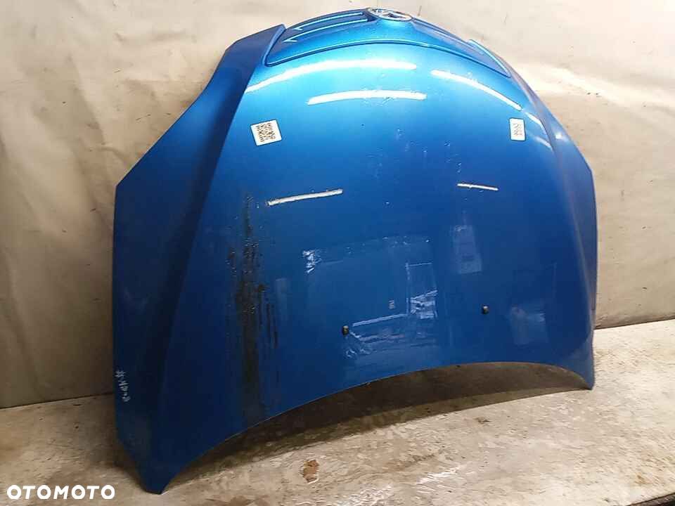 ) MASKA POKRYWA SILNIKA MAZDA 3 III NIEBIESKA BŁĘKITNA - 3