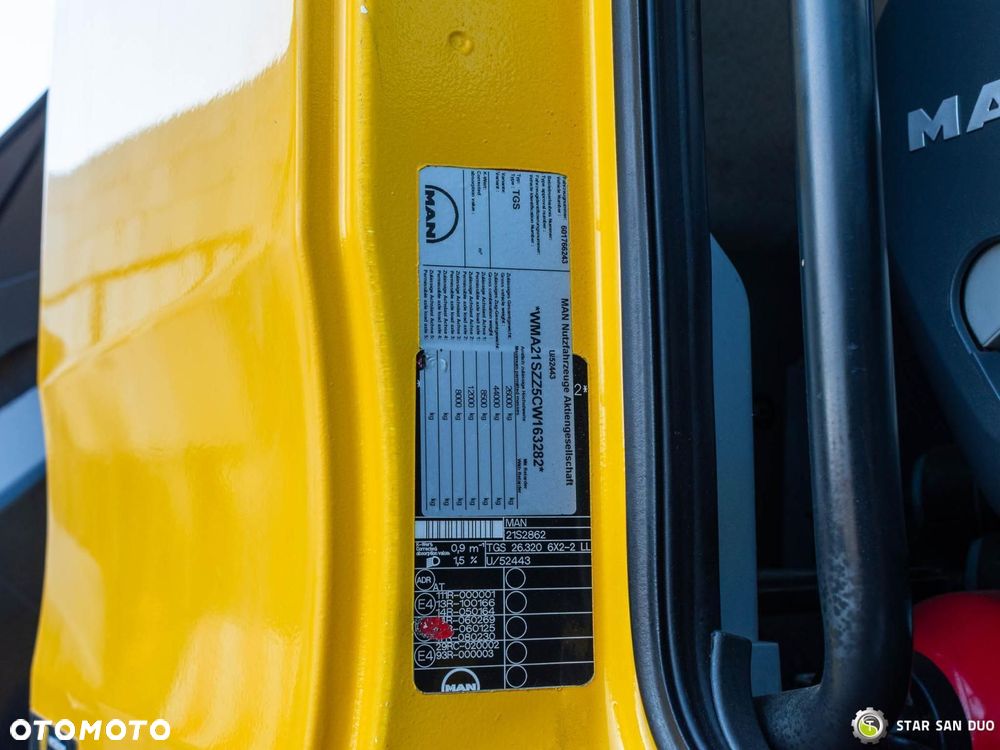 MAN TGS 26.320 6x2 HMF 3000-K3 HDS Żuraw Laweta - 25