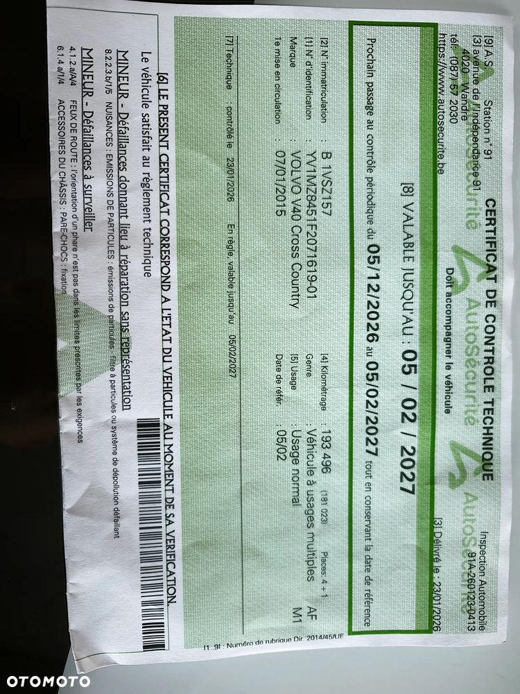 Volvo V40 Cross Country D2 - 40