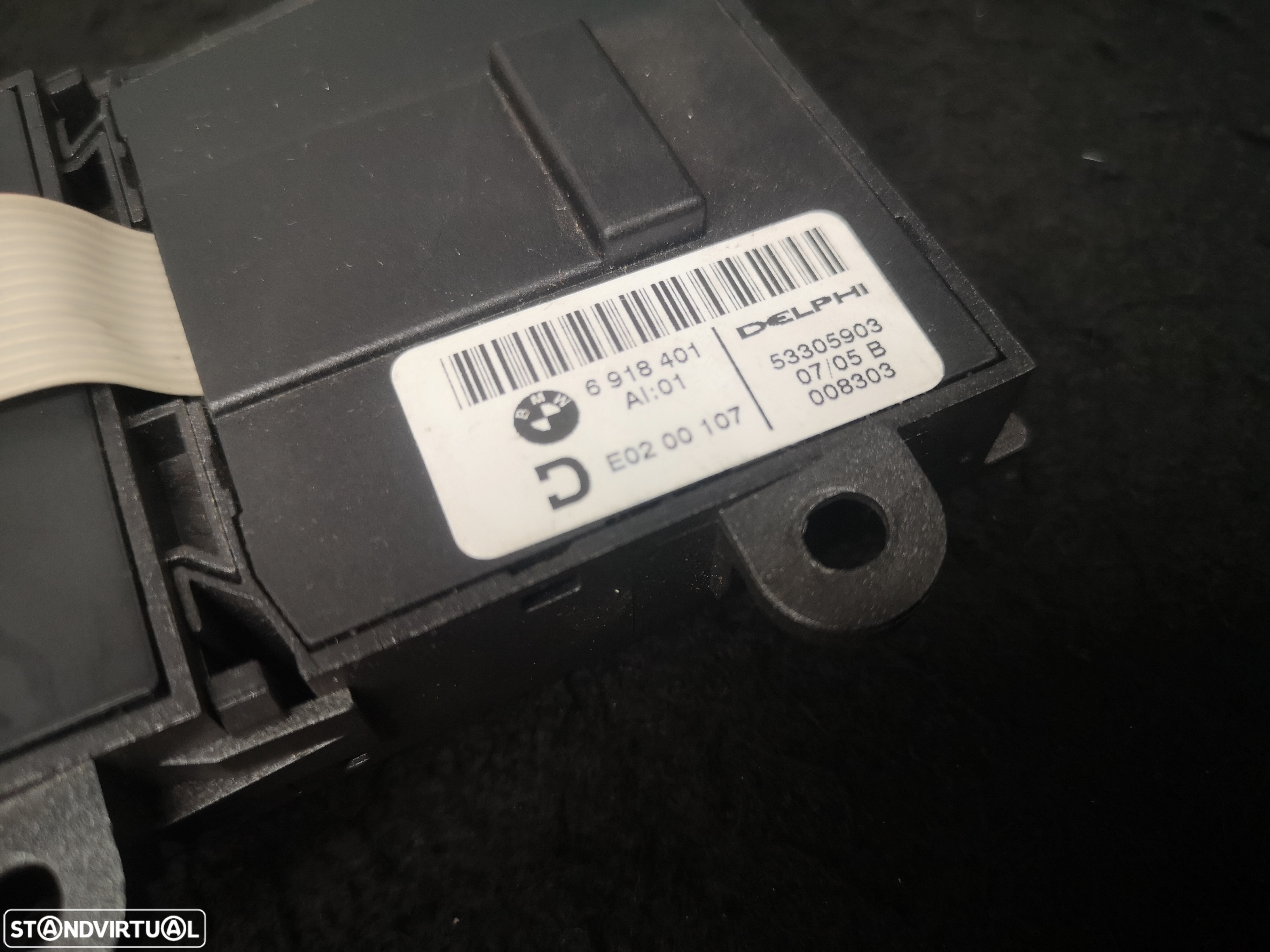 Interruptor comando banco frente direita  ORIGINAIS BMW7 E65 E66 2001-2008 - 4