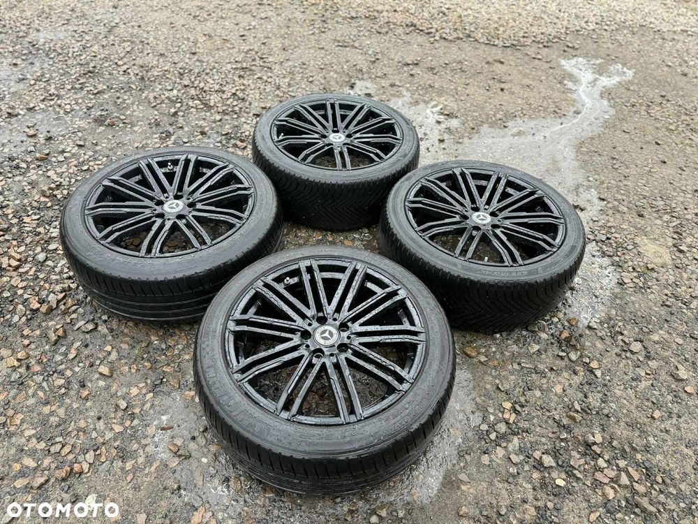 Koła Alufelgi Mercedes V Klassa 19 245/45/19 Czarne Black Piano - 3