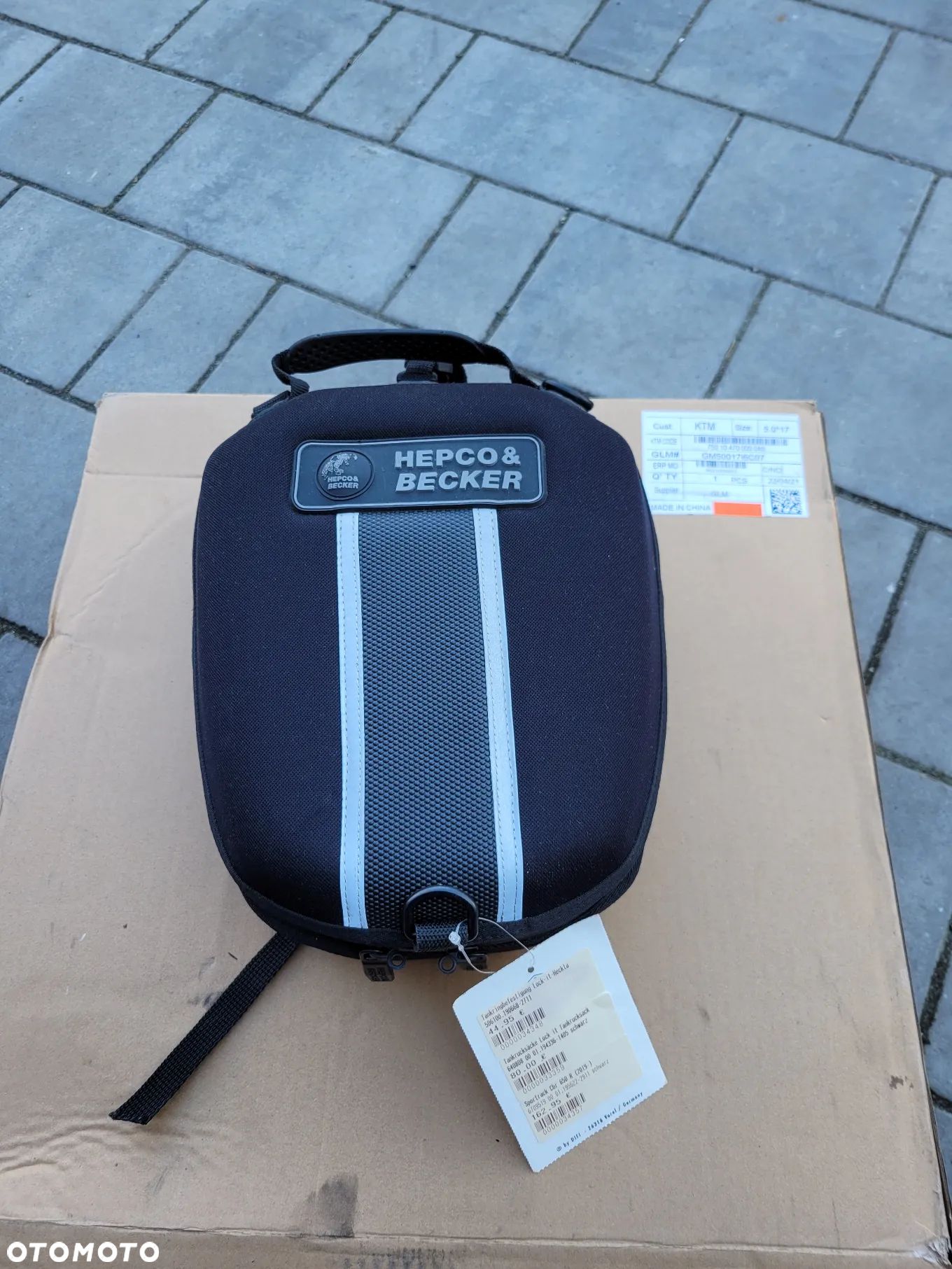 Torba na bak, zbiornik paliwa Hepco Becker Street Daypack 2.0 640808 - 1