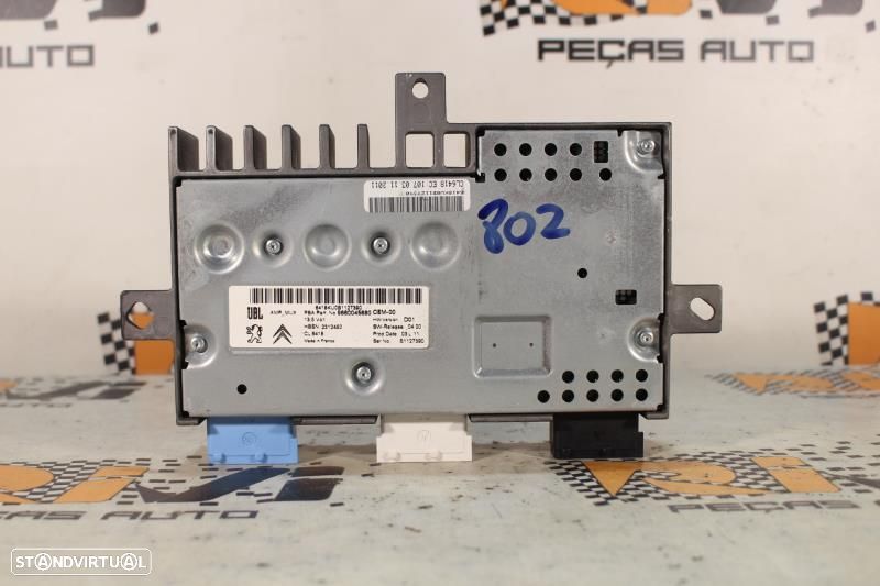 Amplificador De Som Peugeot Rcz  9660045680 / 96 600 456 80 - 2