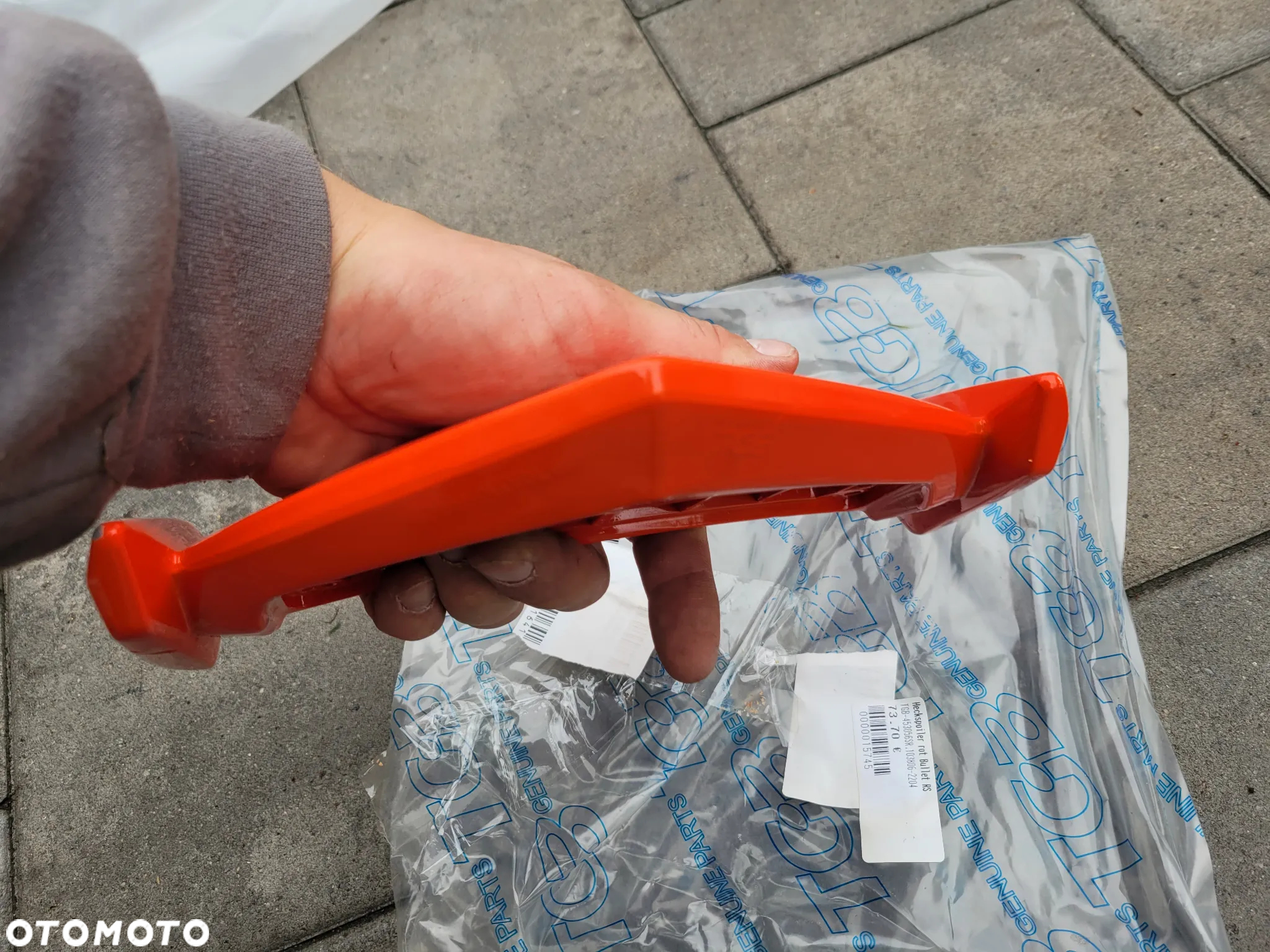 Uchwyt, rączka pasażera TGB Bullet - 7